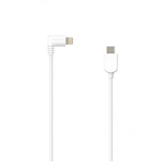 Bosstab Lighting Cable Right Angled USB-C in White 2 Metres