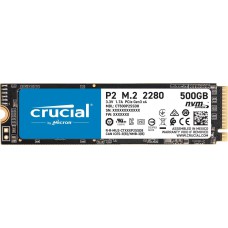 Crucial P2 500GB M.2 PCIe NVMe SSD 2300/940 MB/s R/W CT500P2SSD8