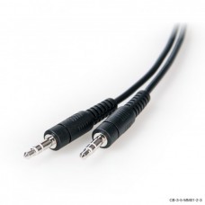 1 meter 3.5MM STEREO AUDIO CABLE - MALE TO MALE