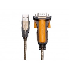 IOCrest SI-ADA15061 2.0 to RS232 DB9 Male Serial Cable FTDI Chipset 1.5M USB