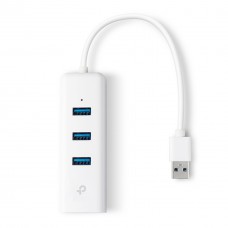 TP-LINK USB 3.0 3-PORT HUB & GIGABIT ETHERNET ADAPTER 2 IN 1, 1YR