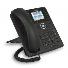 SNOM D735 SIP Desk Telephone, 2.7 Inch TFT Display, 32 Self-Labeling Function Keys (8 Physical), Black