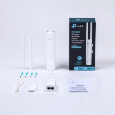 TP-Link EAP225 Omada AC1350 Wireless MU-MIMO Gigabit Ceiling Mount Access Point, Seamless Roaming, POE, Band Steering