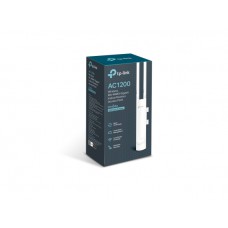 TP-Link EAP225-Outdoor Omada AC1200 1200Mbps Wireless MU-MIMO Gigabit Indoor/Outdoor Access Point Passive PoE Weatherproof High Gain Long Range Ant.